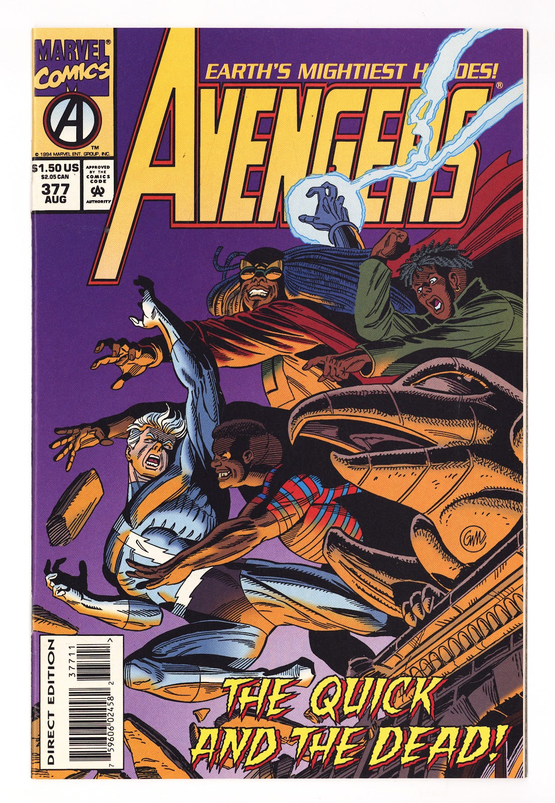 The Avengers Vol 1 377 High Grade (1994) 