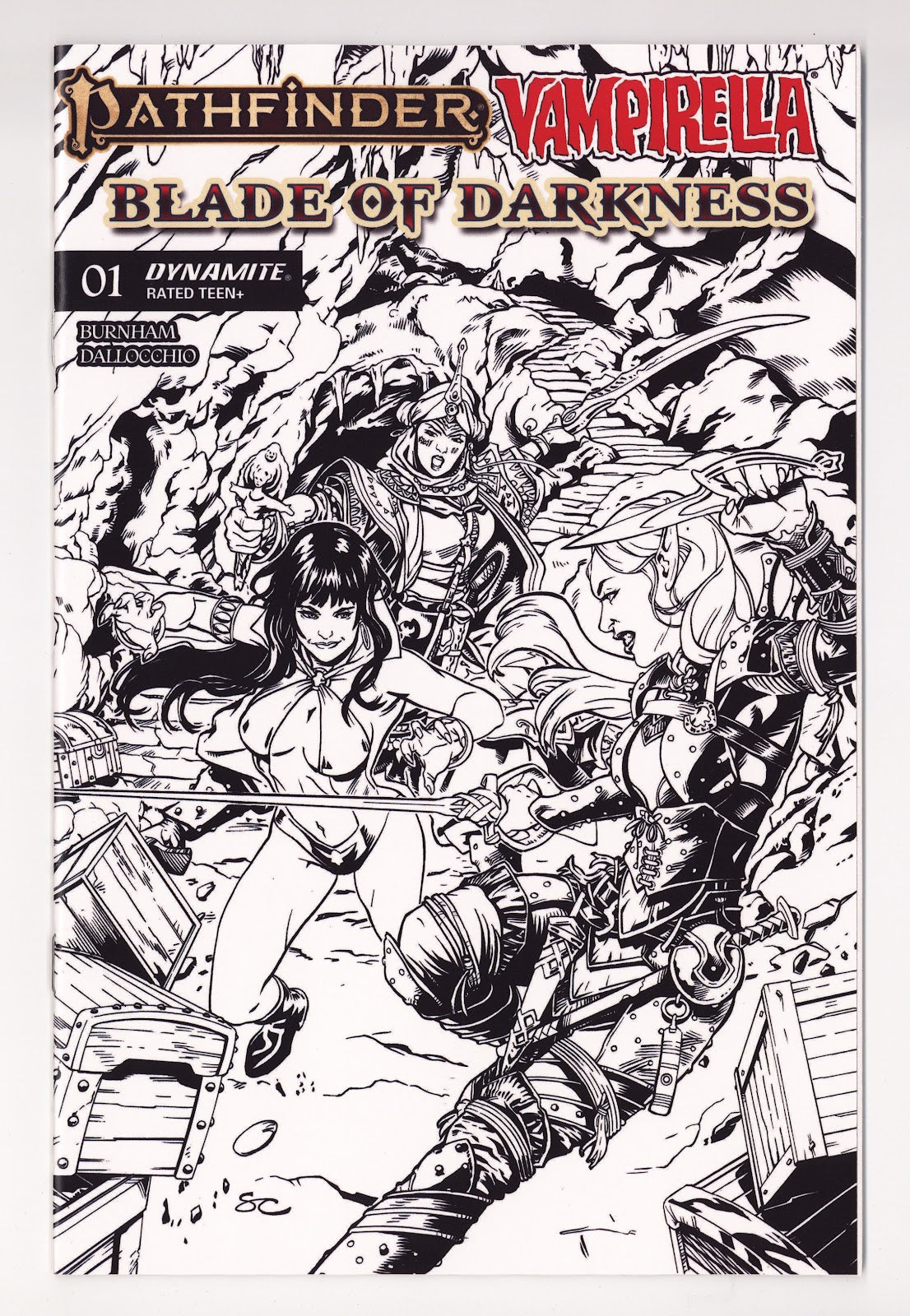 Pathfinder Vampirella Blade of Darkness #1 (2026) Line Incentive Variant