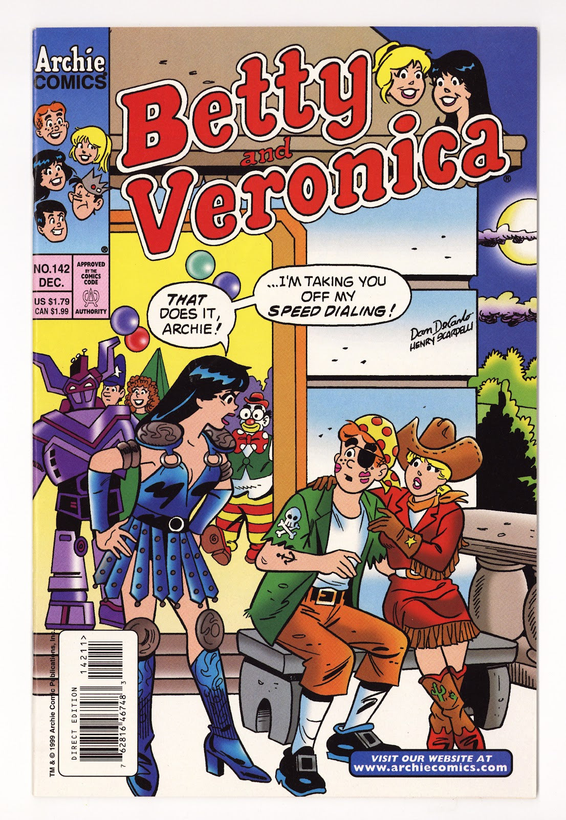 Betty and Veronica Vol 1 142  High Grade   (1999)