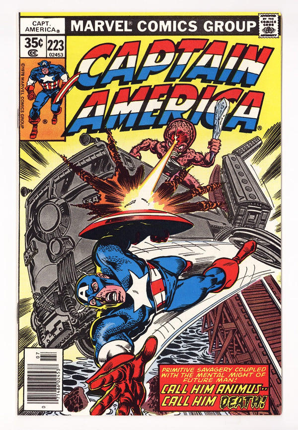Captain America Vol 1 223 Mid Grade (1978)