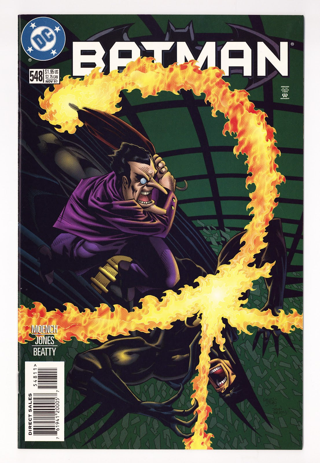 Batman Vol 1 548 High Grade (1997) Direct Sales 