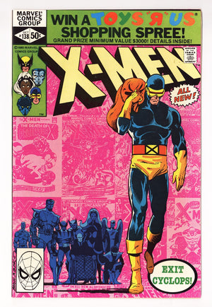 The X-Men Vol 1 138  VF- (7.5)   (1980)