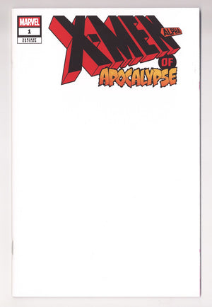 X-Men of Apocalypse Alpha 1 High Grade (2025) Blank Variant