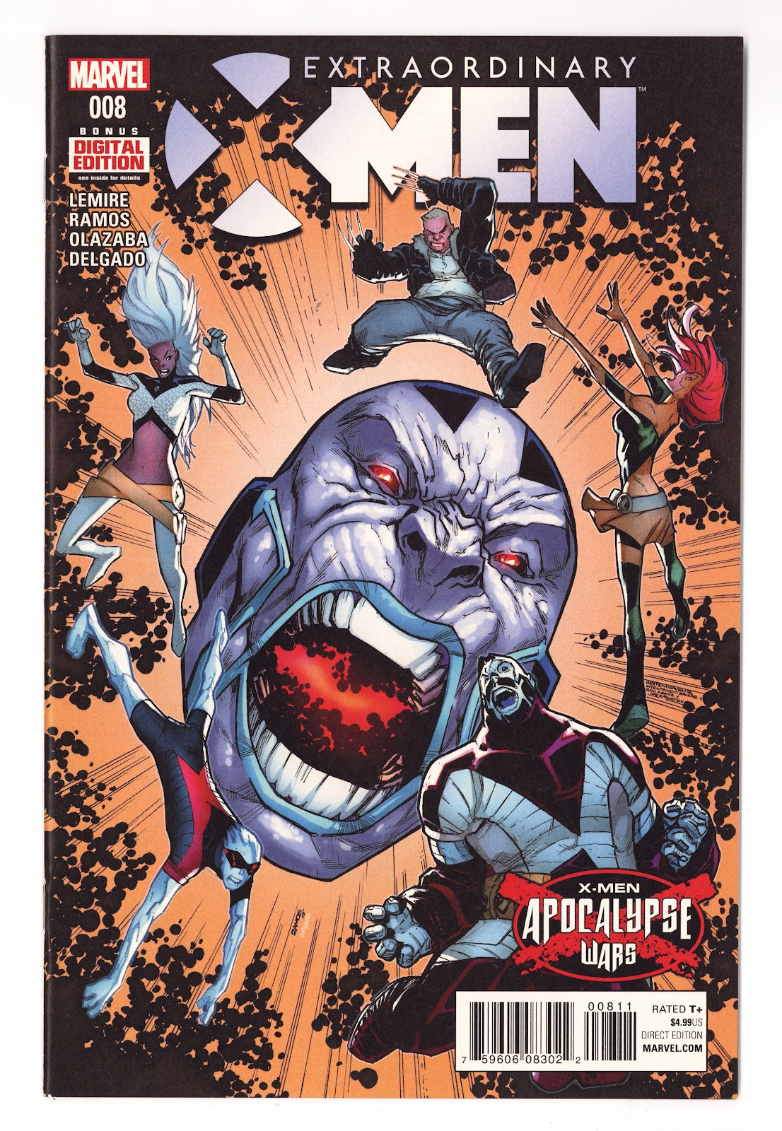Extraordinary X-Men Vol 1 8  High Grade   (2016)