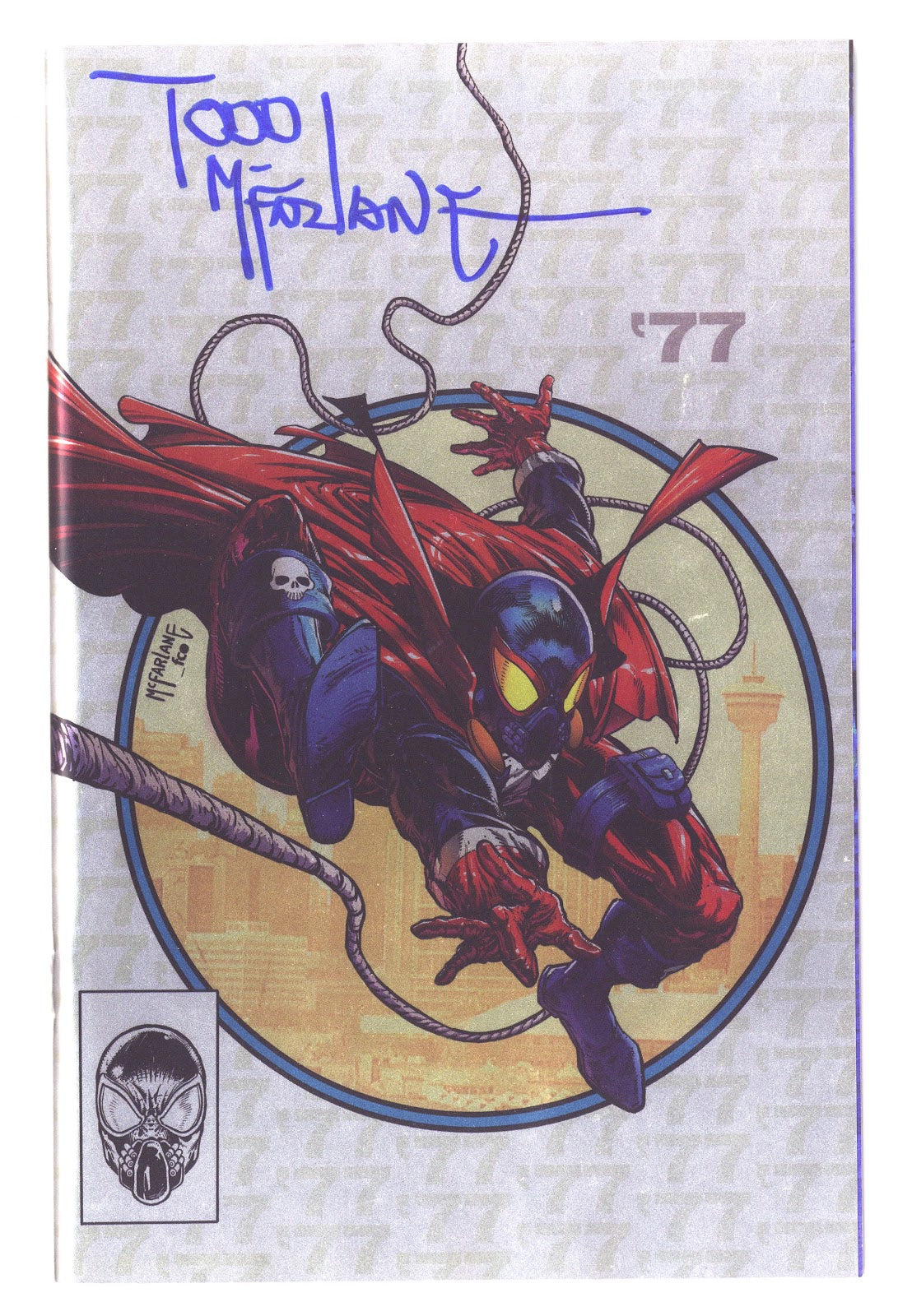 Spawn 77 #1 NM (9.4) Signed Foil Incentive Variant