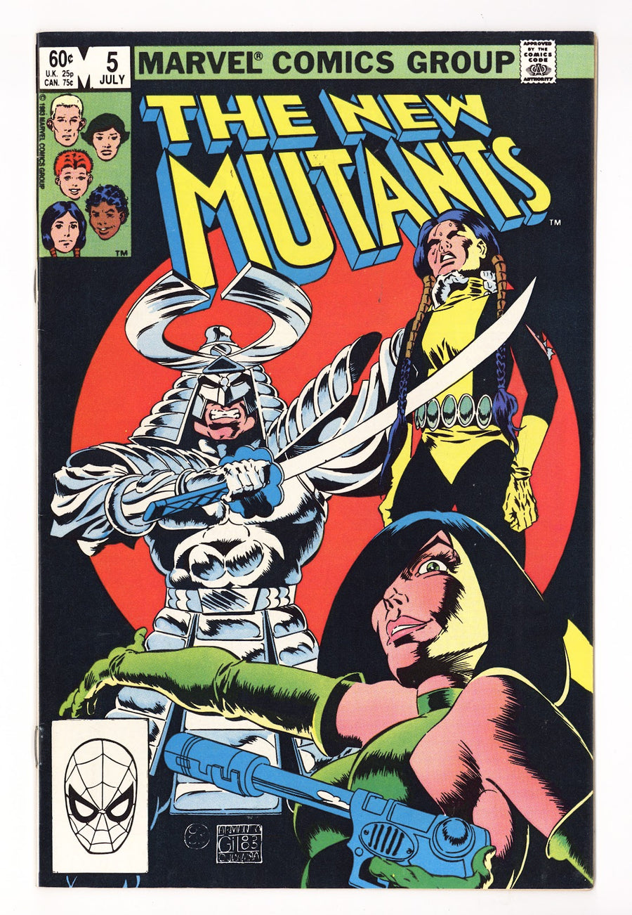 The New Mutants Vol 1 5 Mid Grade (1983) Direct 