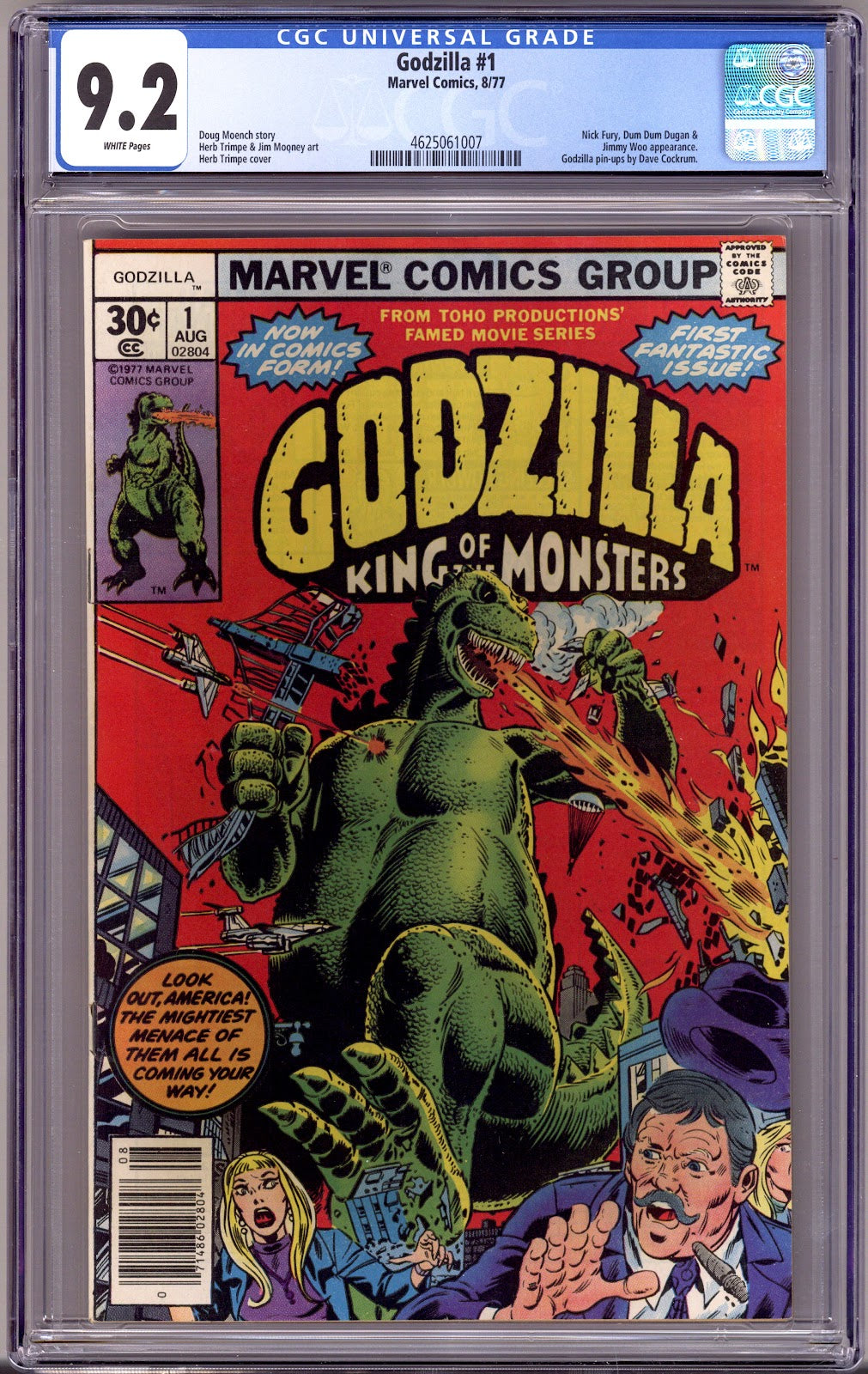 Godzilla   1 CGC 9.2 (NM-)   (1977)