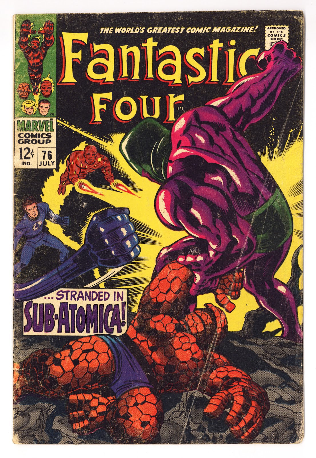 Fantastic Four Vol 1 76 GD/VG (3.0) (1968) 