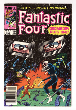 Fantastic Four Vol 1 279 High Grade (1985) Newsstand