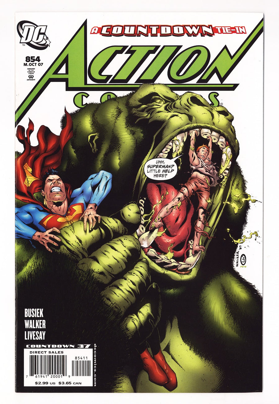 Action Comics Vol 1 854 High Grade (2007) 
