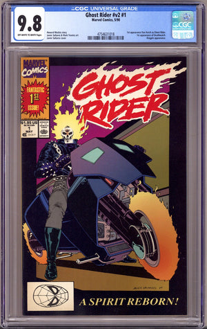 Ghost Rider Vol 2 1 CGC 9.8 (NM/M)   (1990)