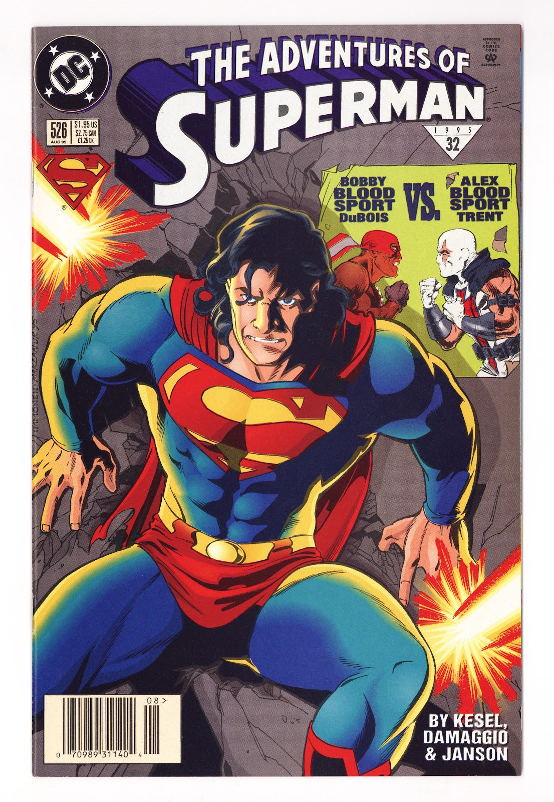 Adventures of Superman Vol 1 526  High Grade   (1995)   Newsstand  