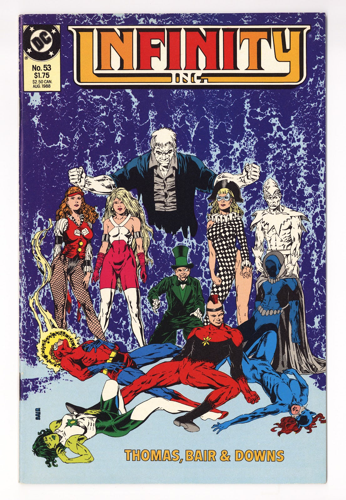 Infinity, Inc. Vol 1 53  Mid Grade   (1988)     