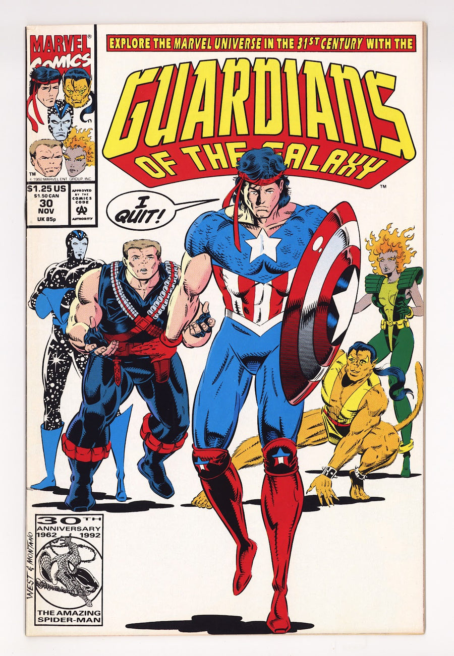 Guardians of the Galaxy Vol 1 30  High Grade   (1992)     