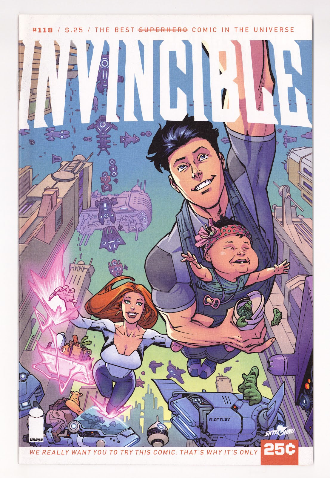 Invincible 118 VF/NM (9.0) (2015) 