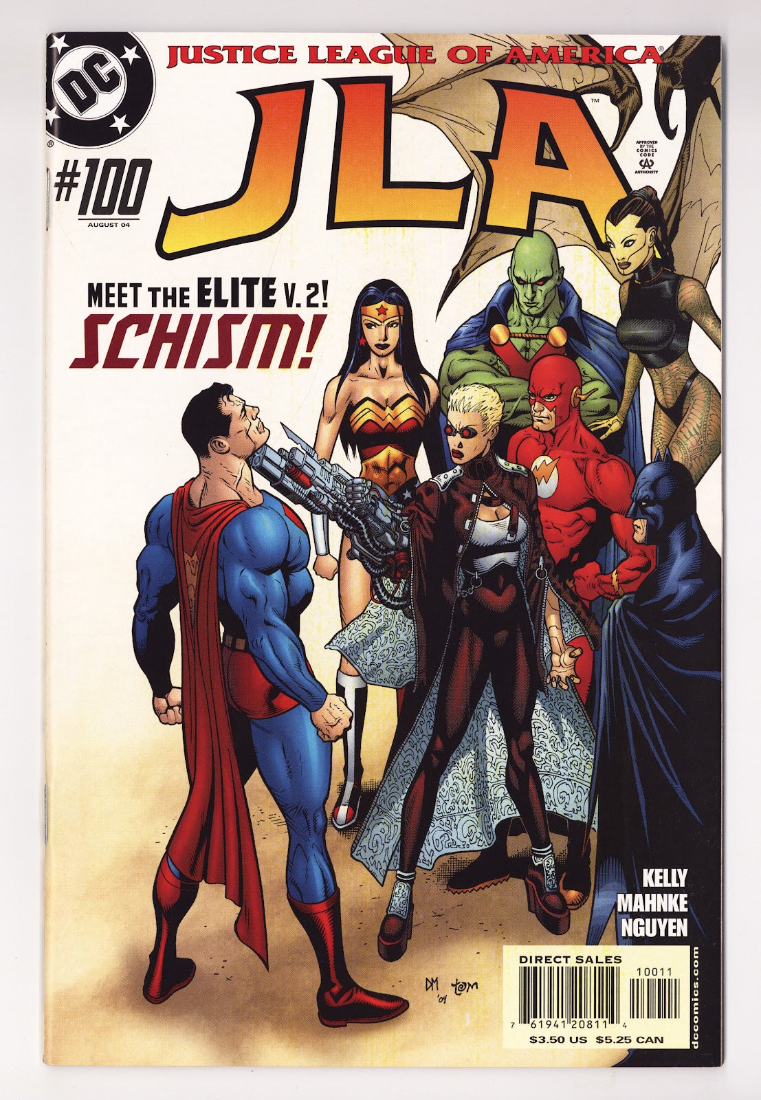JLA 100 High Grade (2004) Direct Sales 