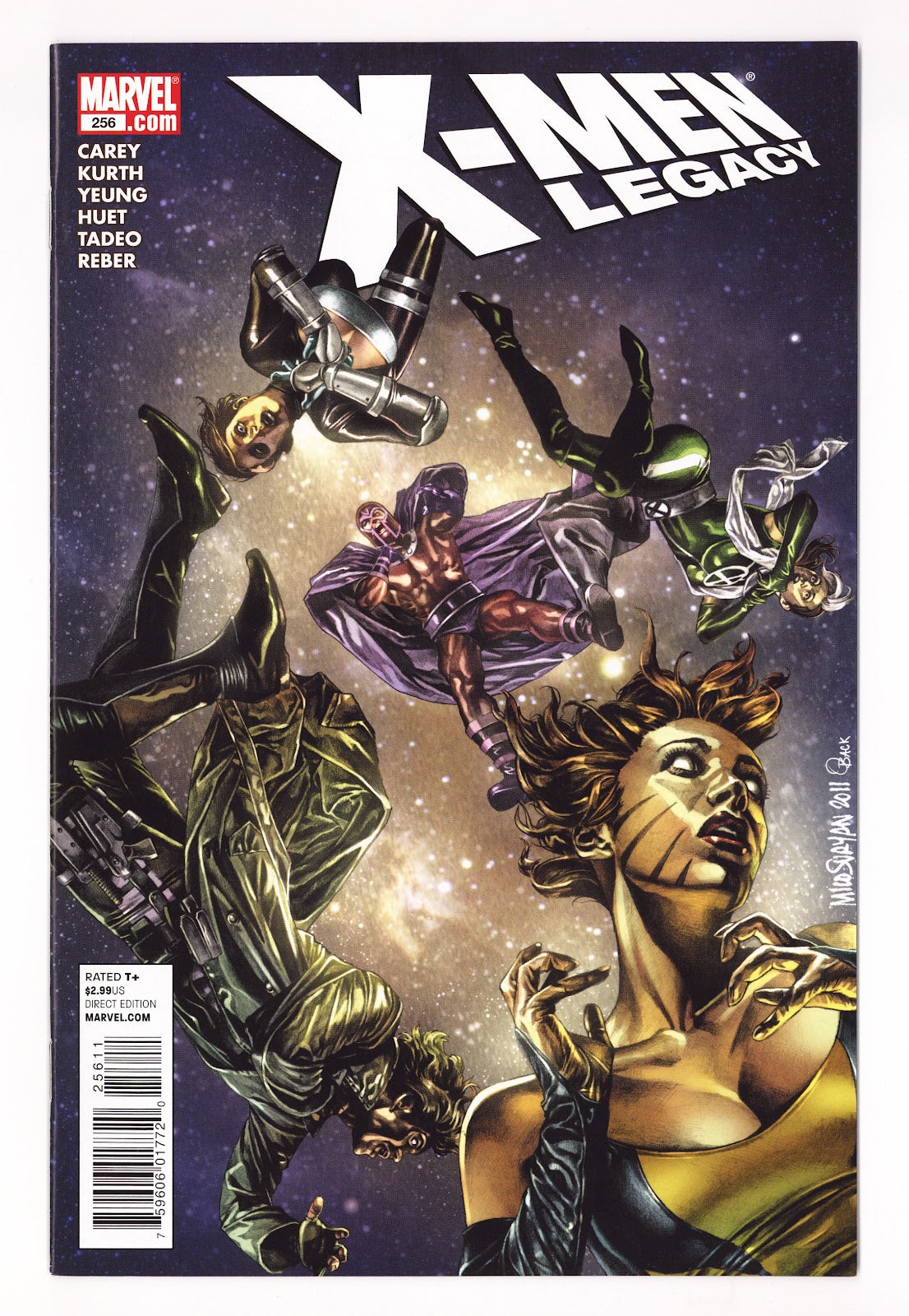 X-Men: Legacy Vol 1 256 High Grade (2011) 
