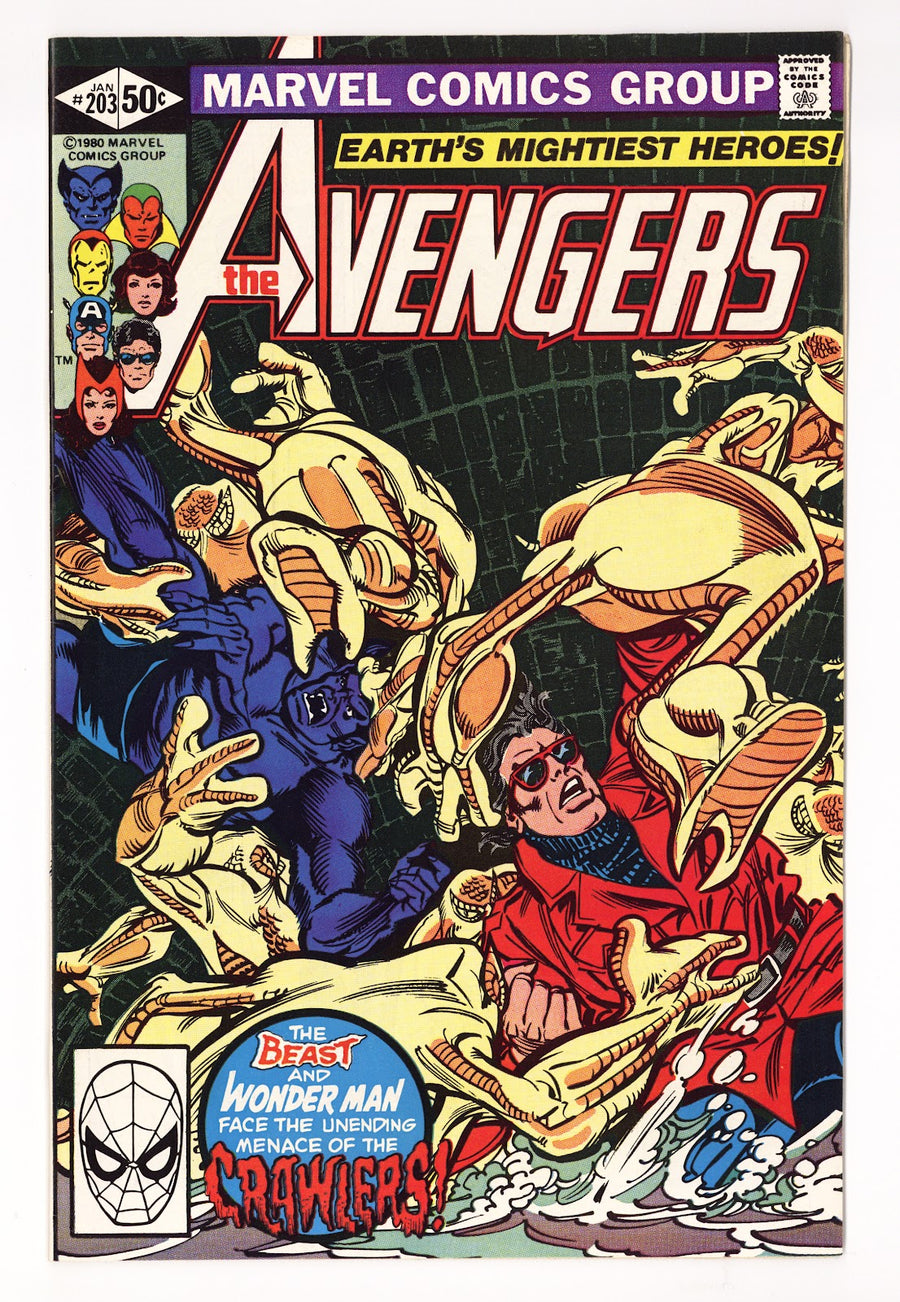 The Avengers Vol 1 203  Mid Grade   (1981)     
