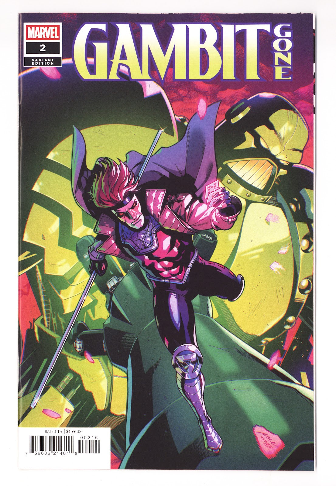 Gambit Gone #2 NM- (9.2) (2026) Perez Incentive
