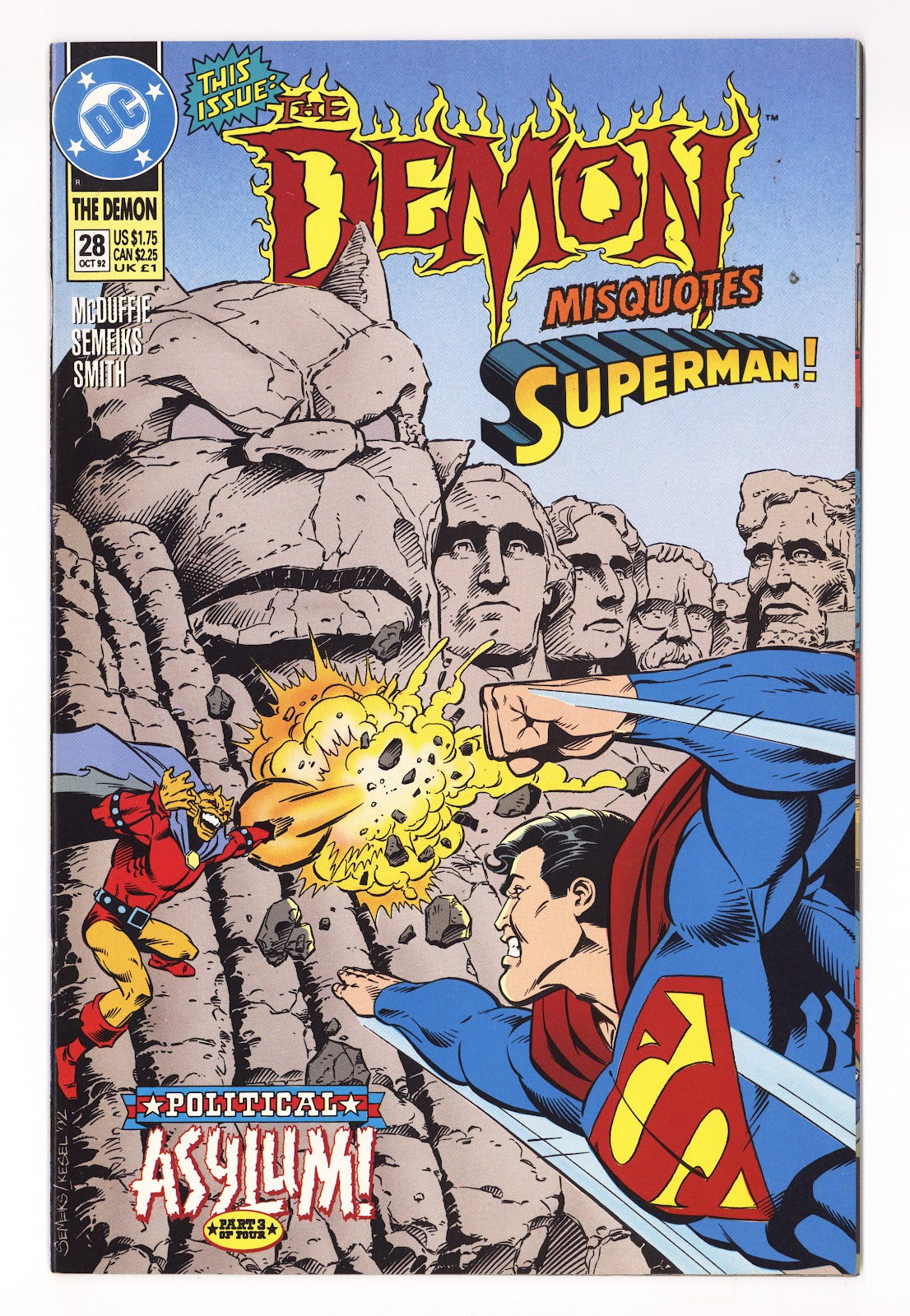 The Demon Vol 3 28  High Grade   (1992)     