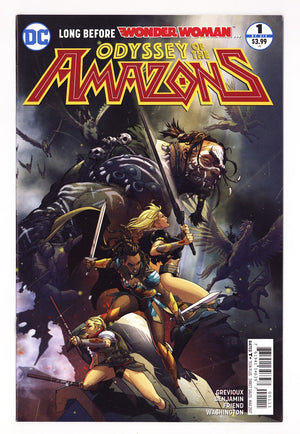 Odyssey of the Amazons 1 High Grade (2017) Ryan Benjamin Cover