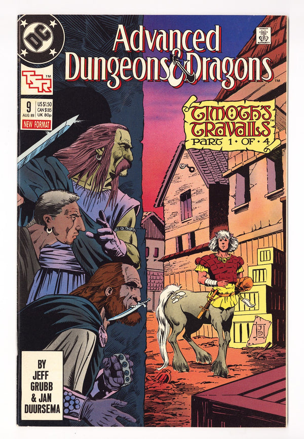 Advanced Dungeons & Dragons Comic Book 9 High Grade (1989)