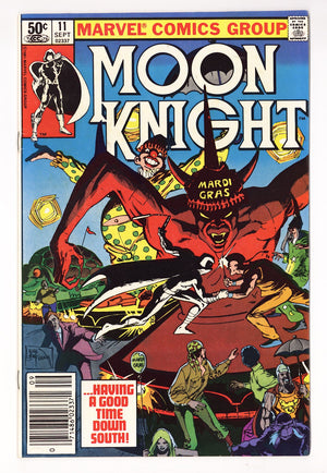 Moon Knight Vol 1 11 Mid Grade (1981) Newsstand