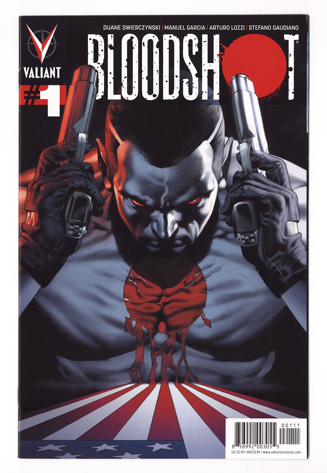 Bloodshot Vol 3 1  High Grade   (2012)   Cover A - Arturo Lozzi  