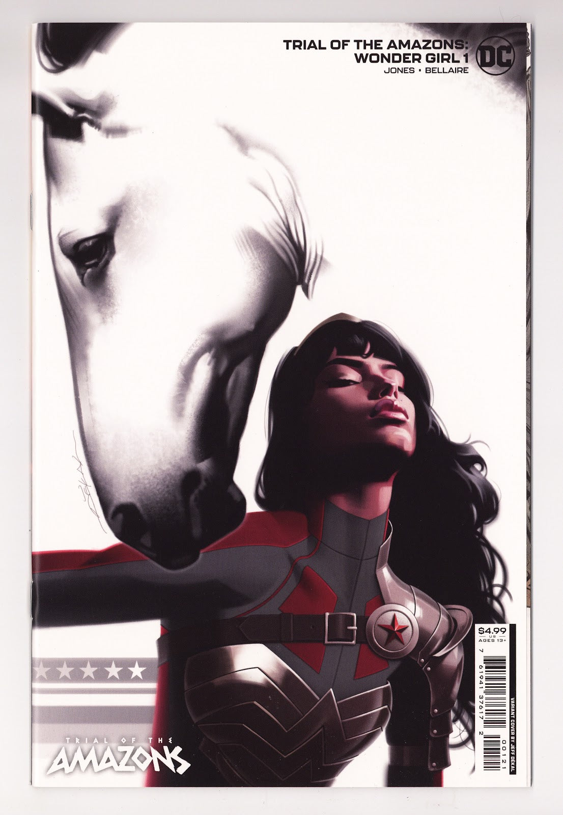 Trial of the Amazons: Wonder Girl 1 High Grade (2022) Dekal Variant 