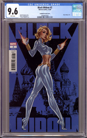 Black Widow Vol 9 2 (42) CGC 9.6 (NM+)   (2020) Campbell   Variant