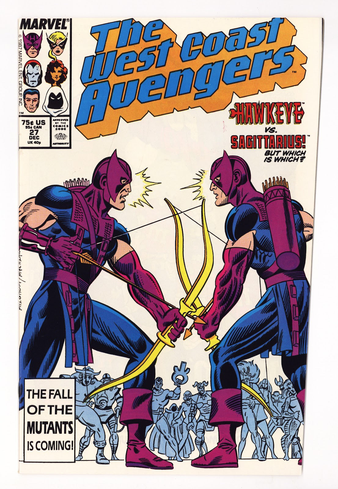 West Coast Avengers Vol 2 27  High Grade   (1987)   Direct  