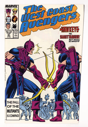 West Coast Avengers Vol 2 27  High Grade   (1987)   Direct