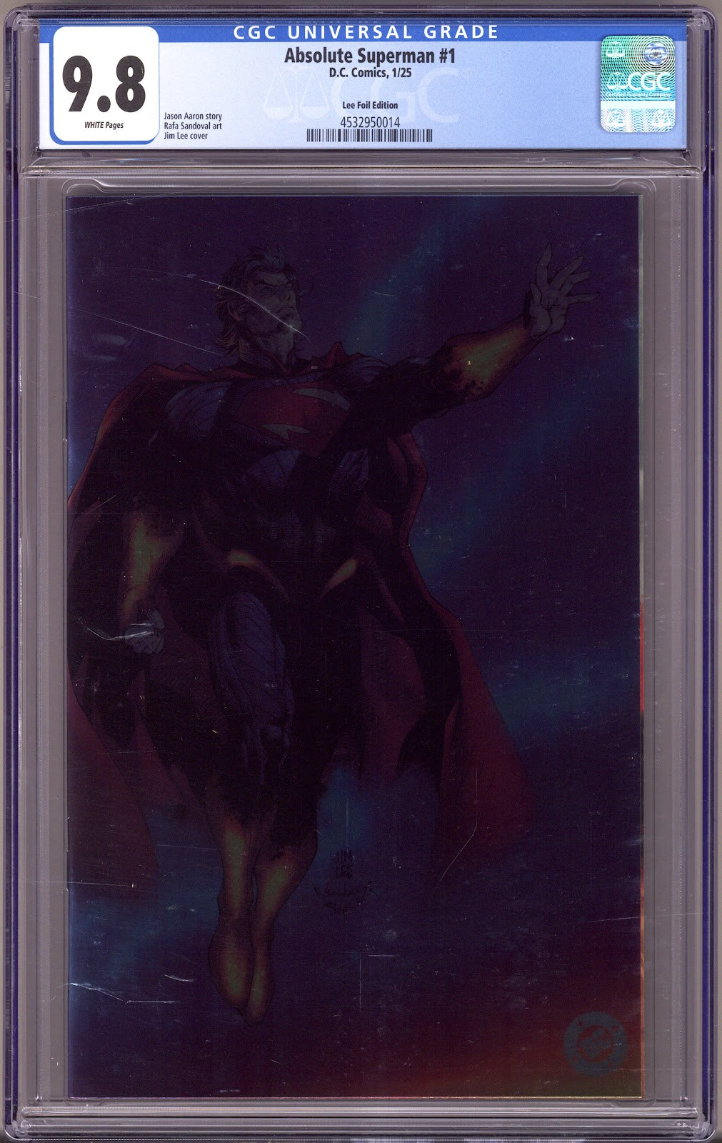 Absolute Superman 1 CGC 9.8 (NM/M) DC (2025) Lee F | CaptCan