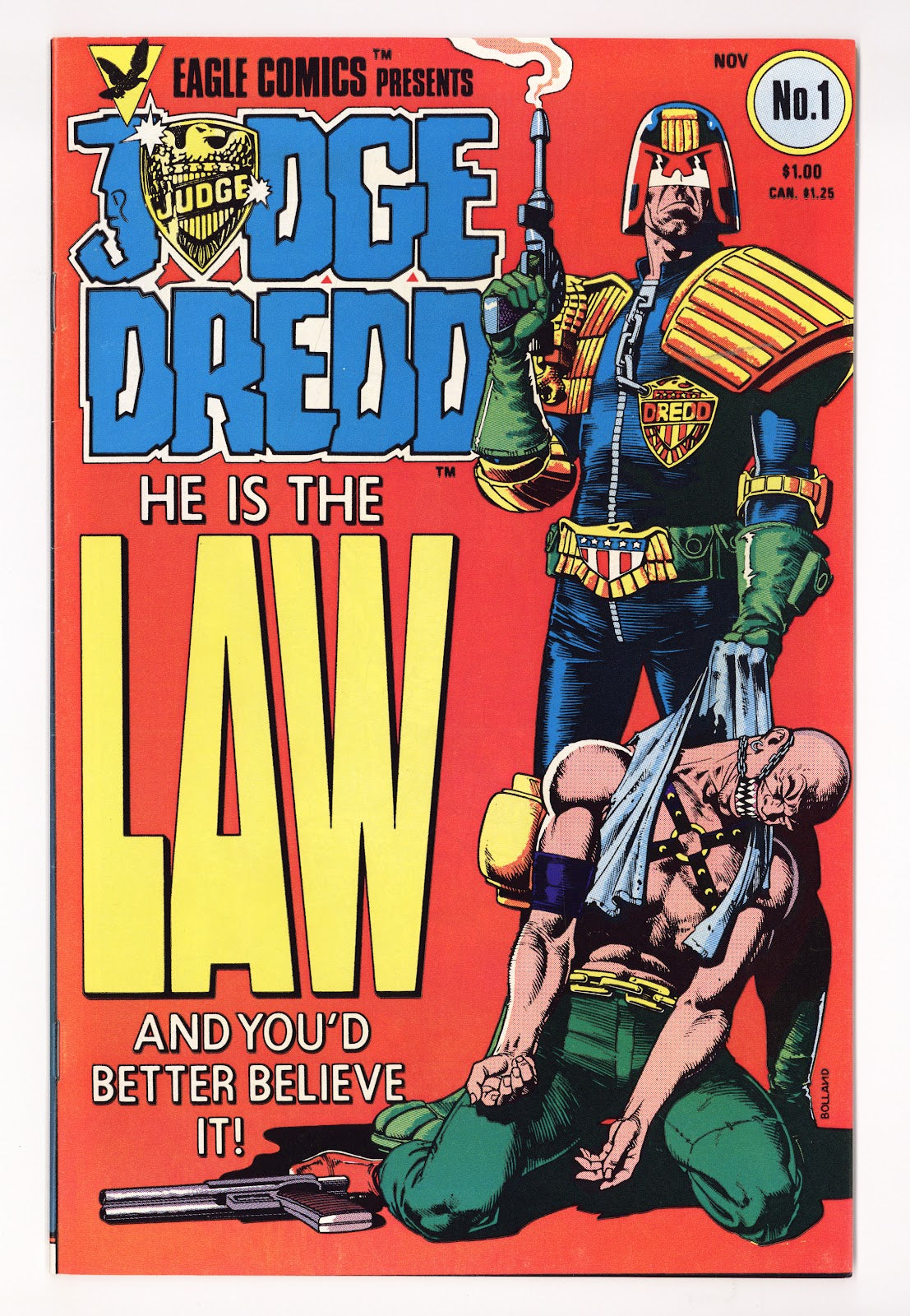 Judge Dredd Vol 1 1 VF (8.0) (1983) 