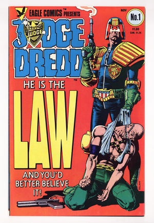 Judge Dredd Vol 1 1 VF (8.0) (1983)