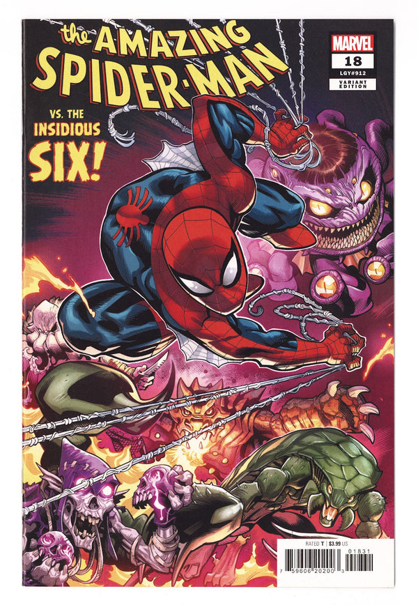 The Amazing Spider-Man Vol 6 18 (912) High Grade (2023) McGuinness Variant