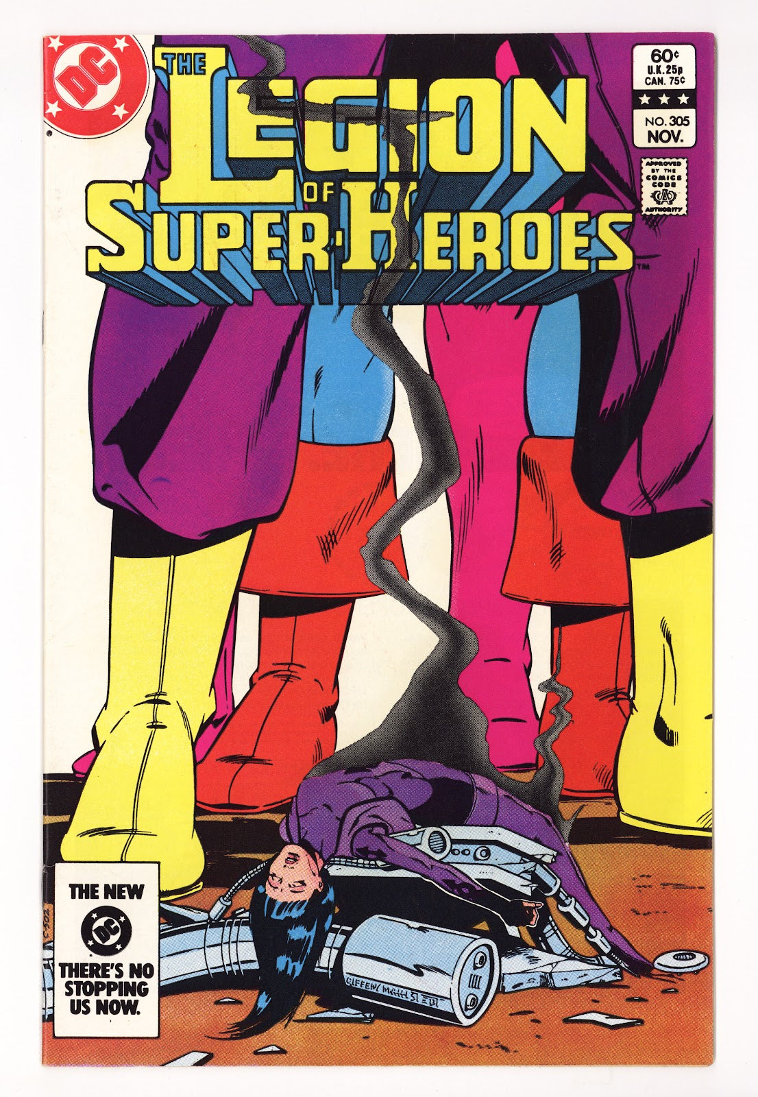 The Legion of Super-Heroes Vol 2 305 Mid Grade (1983) Direct 
