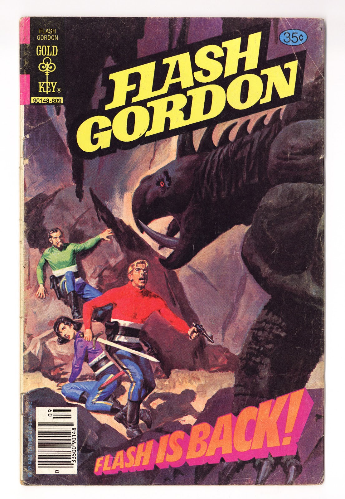 Flash Gordon   19  Very Low Grade   (1978) Key   Gold Key