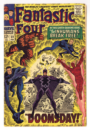 Fantastic Four Vol 1 59 FN/VF (7.0) (1967)
