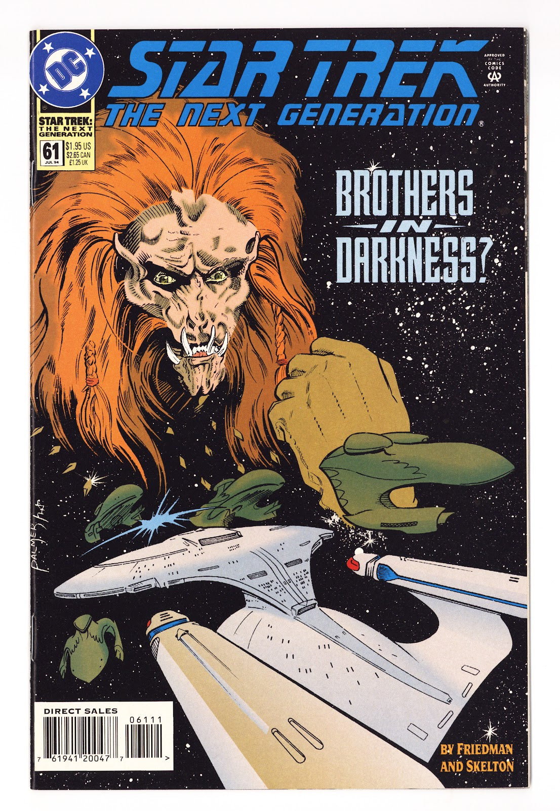 Star Trek: The Next Generation Vol 2 61  High Grade   (1994)