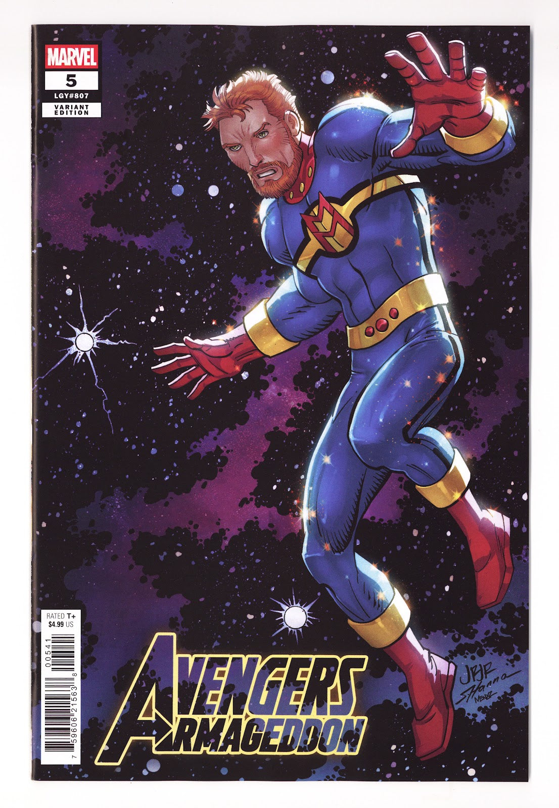 Avengers: Armageddon #5 (2026) Jr. Variant