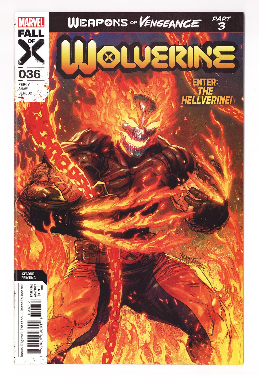 Wolverine Vol 7 36 VF/NM (9.0) (2023) 2nd Print 