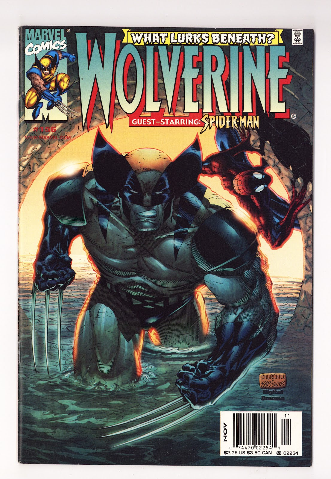 Wolverine Vol 2 156  High Grade   (2000)   Newsstand  