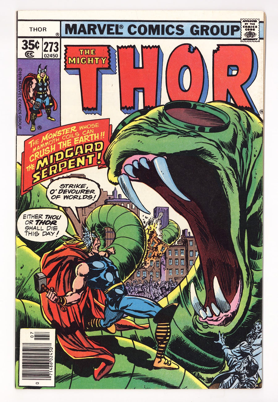 Thor Vol 1 273 High Grade (1978) 
