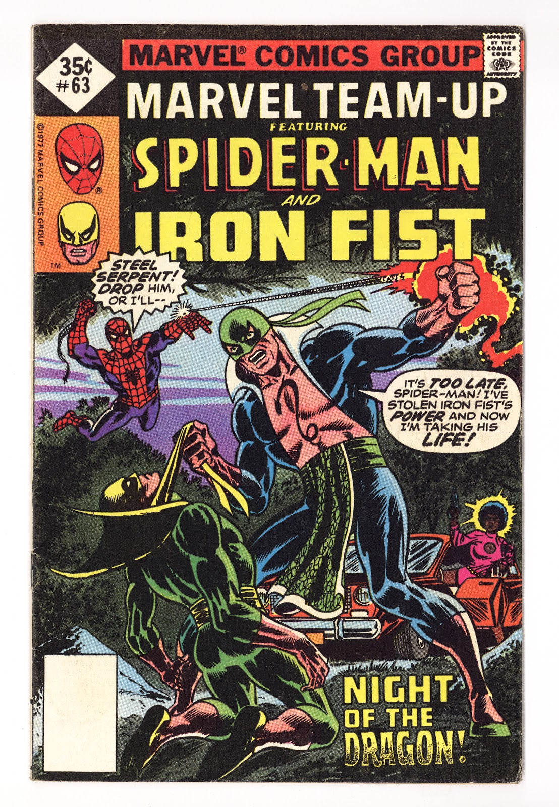 Marvel Team-Up Vol 1 63  Mid Grade   (1977) Whitman   Variant  