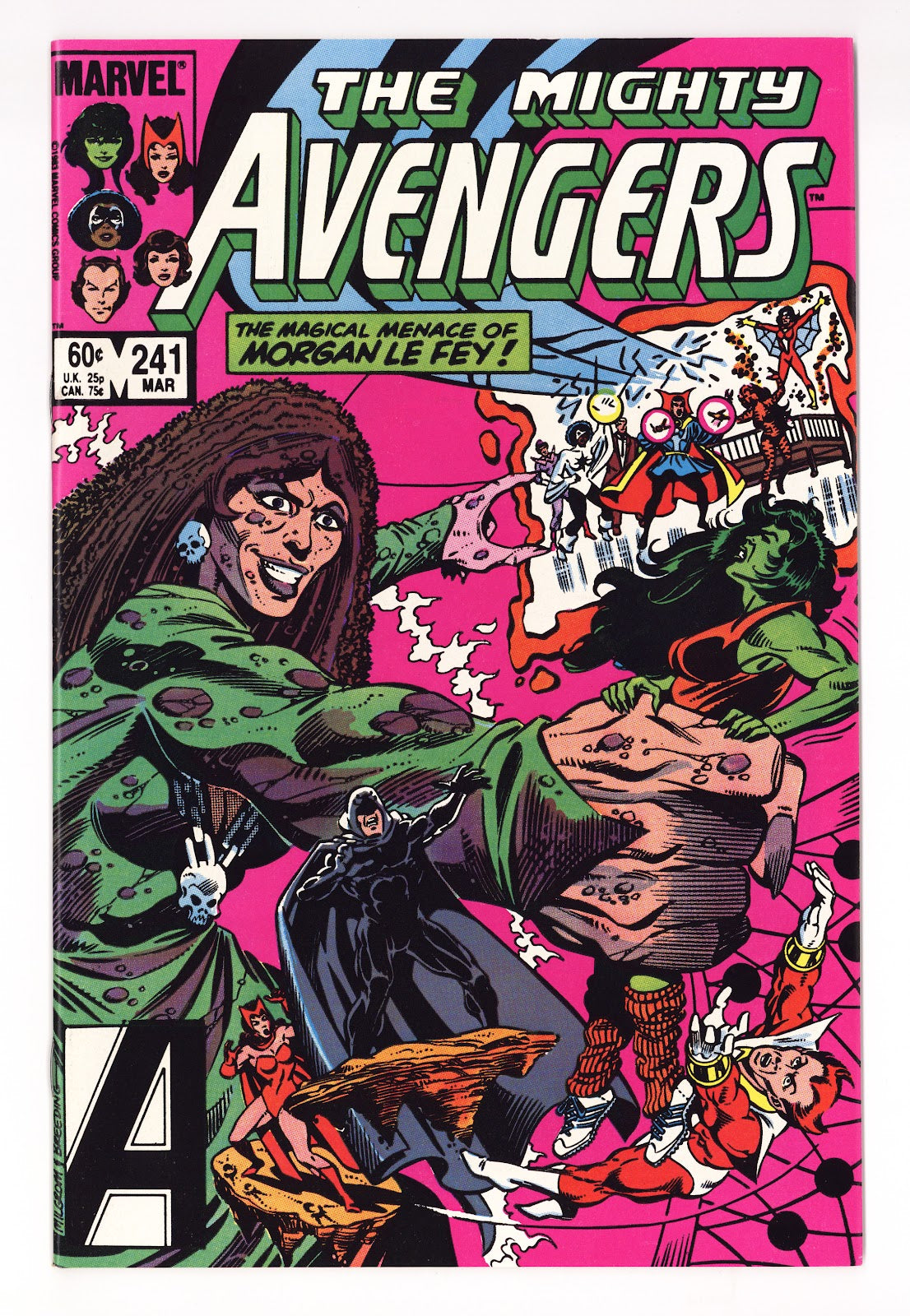The Avengers Vol 1 241 High Grade (1984) 