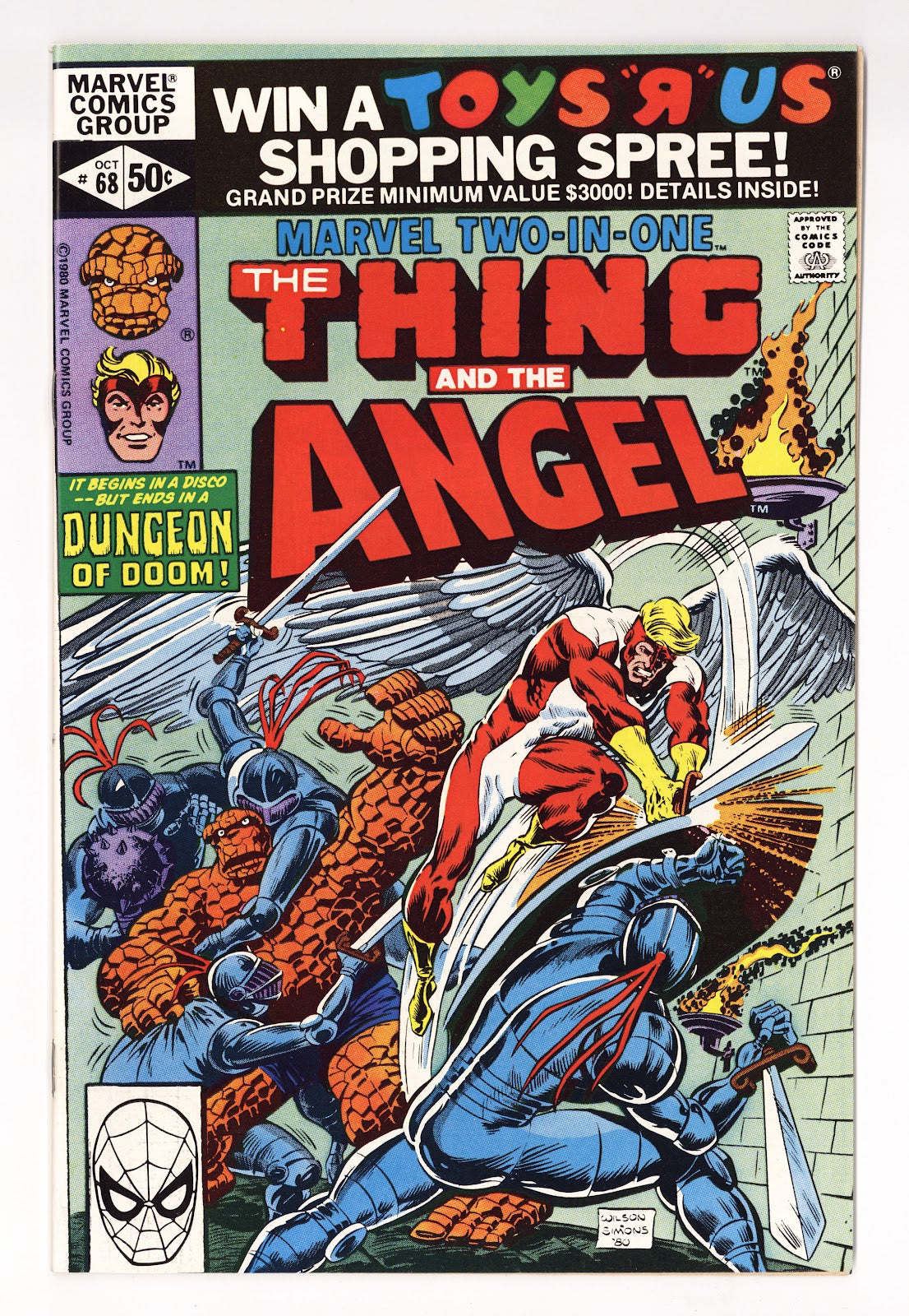 Marvel Two-in-One Vol 1 68  High Grade   (1980)     