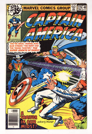 Captain America Vol 1 229  Mid Grade   (1979)