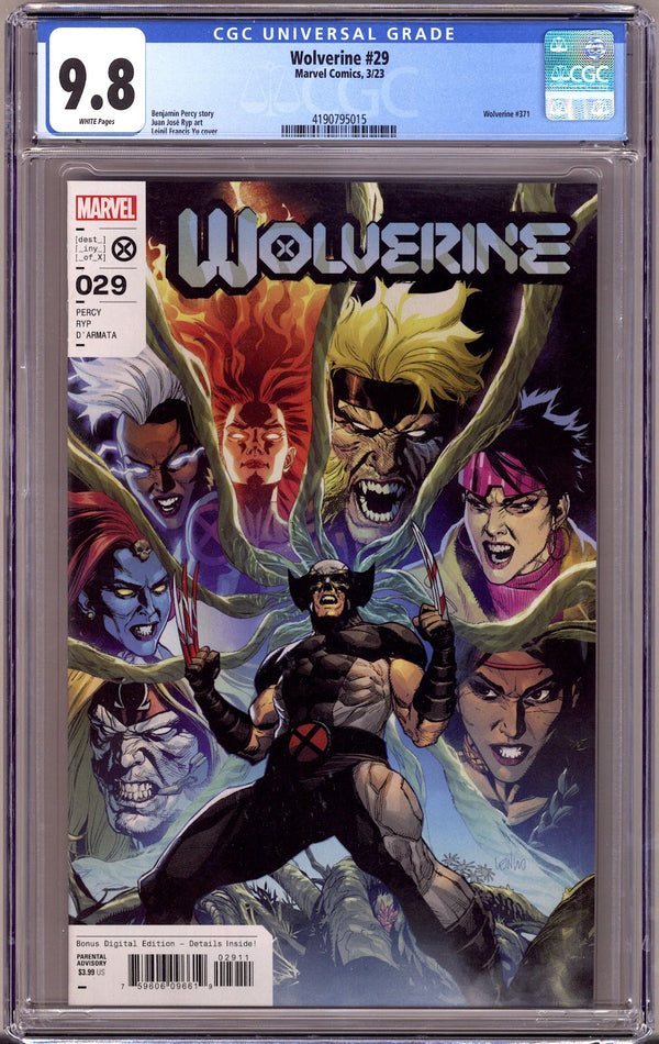 Wolverine Vol 7 29 CGC 9.8 (NM/M) (2023)