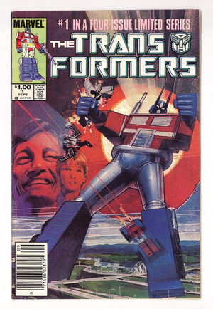 The Transformers Vol 1 1  FN+ (6.5)   (1984)   Canadian Price Variant